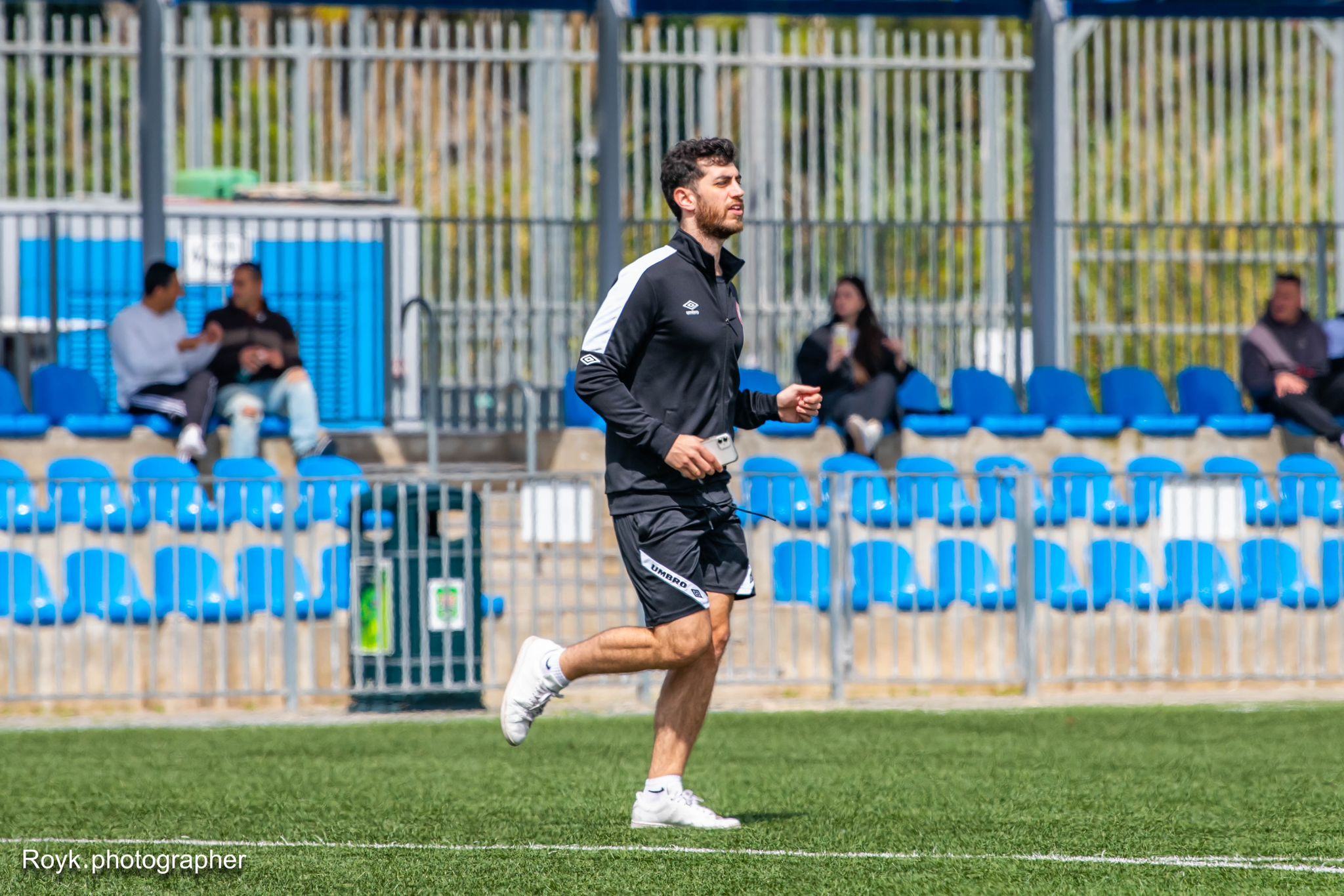 Elad as a video and performance analyst at Hapoel Ramat Gan